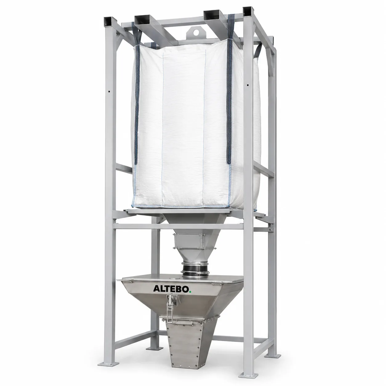 Big bag discharge station