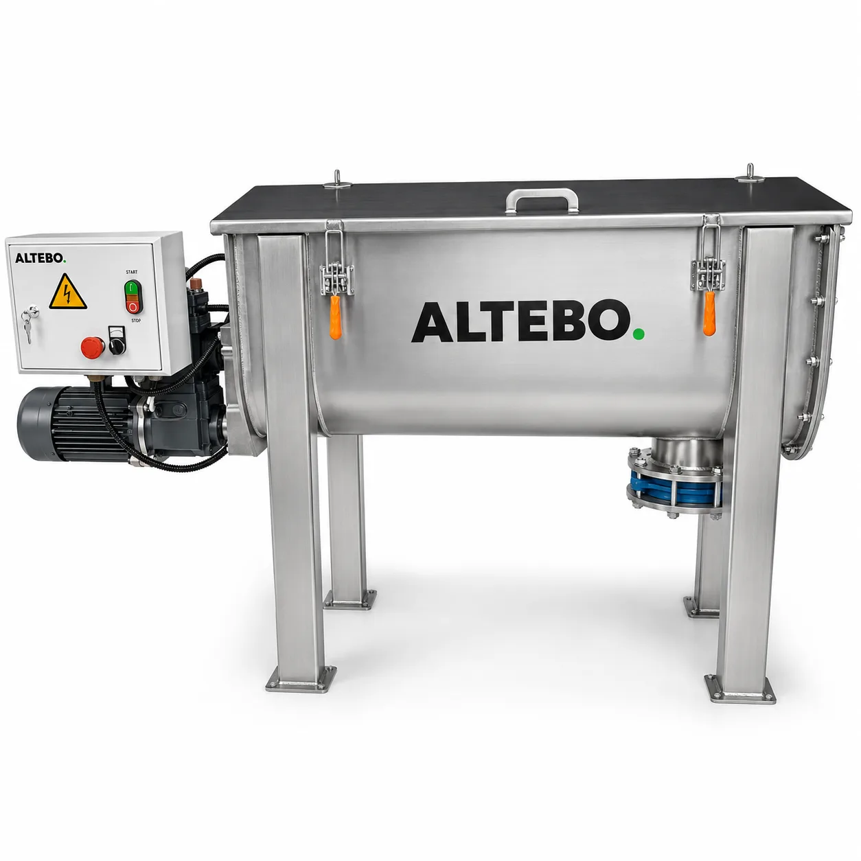 High-tonnage ribbon blender